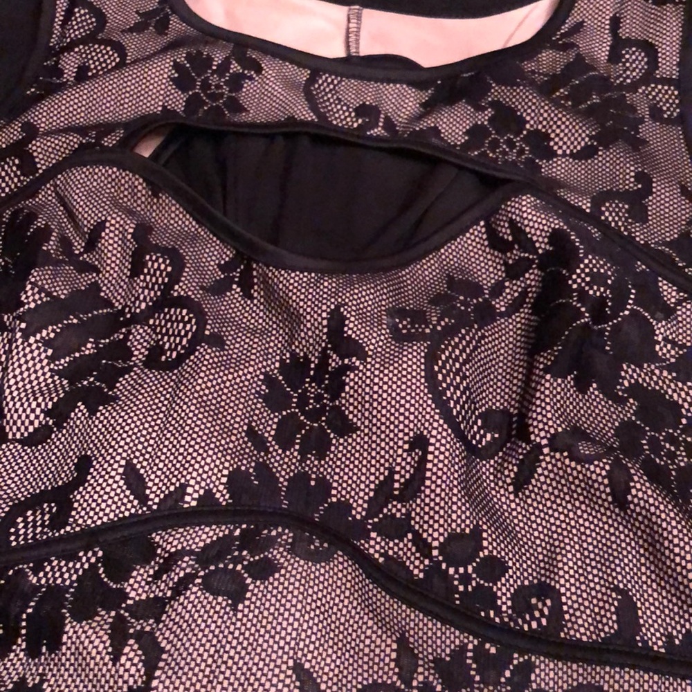 Lacey top party dress